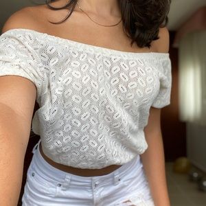Off shoulder top